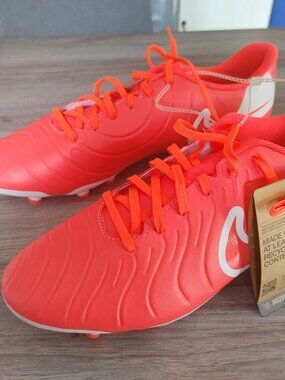 Nike Tiempo Legend 10 Elite FG Hot Lava Soccer Cleats Men's Size 12.5